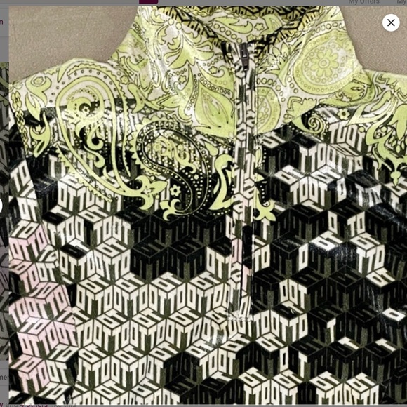 Ottolinger | Stretchy Velvet Turtleneck w/Neck Zip, Sz S* ♥ NWOT - Picture 10 of 10